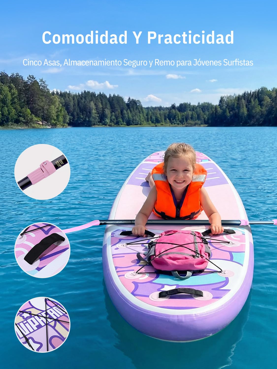 Niphean Tabla Paddle Surf Hinchable con Accesorios 230cm Sup