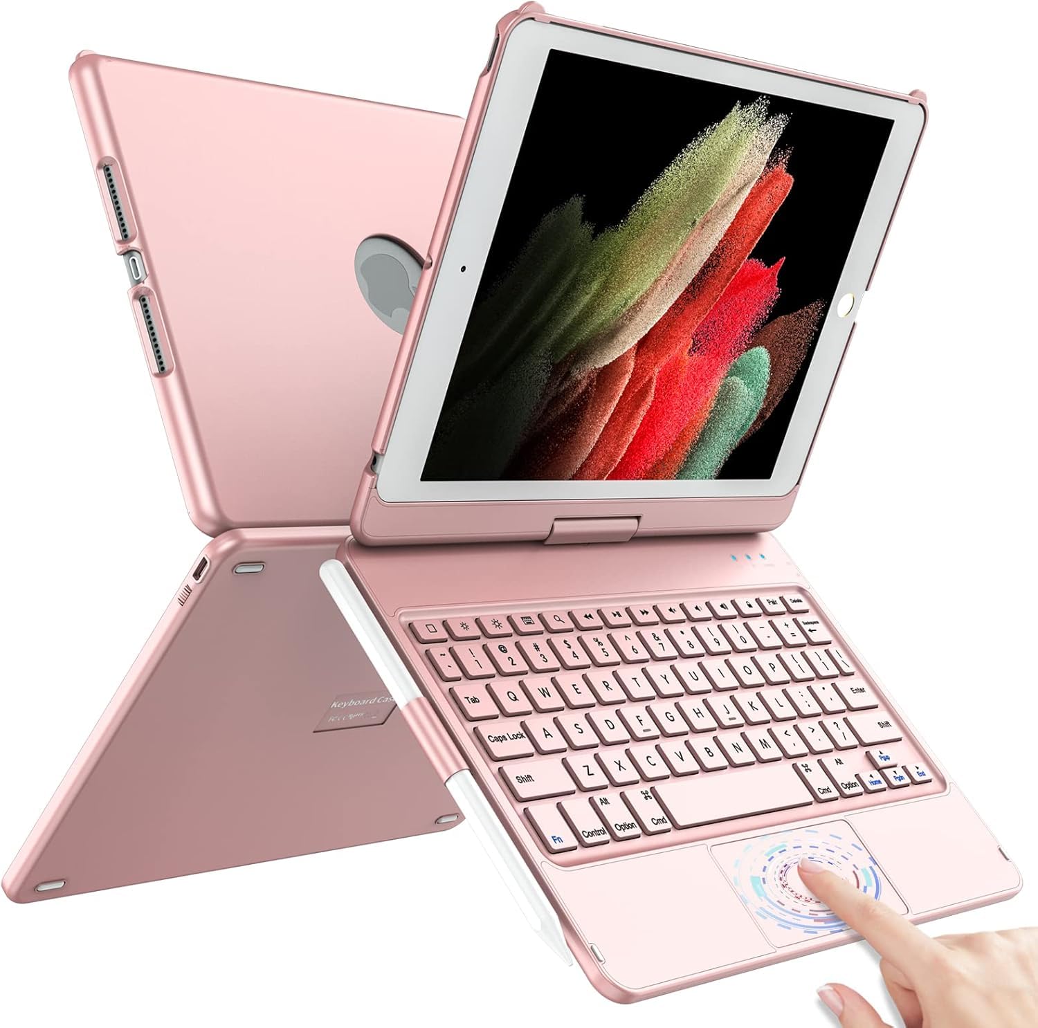 TQQ Tastatur Hülle für iPad 10.2