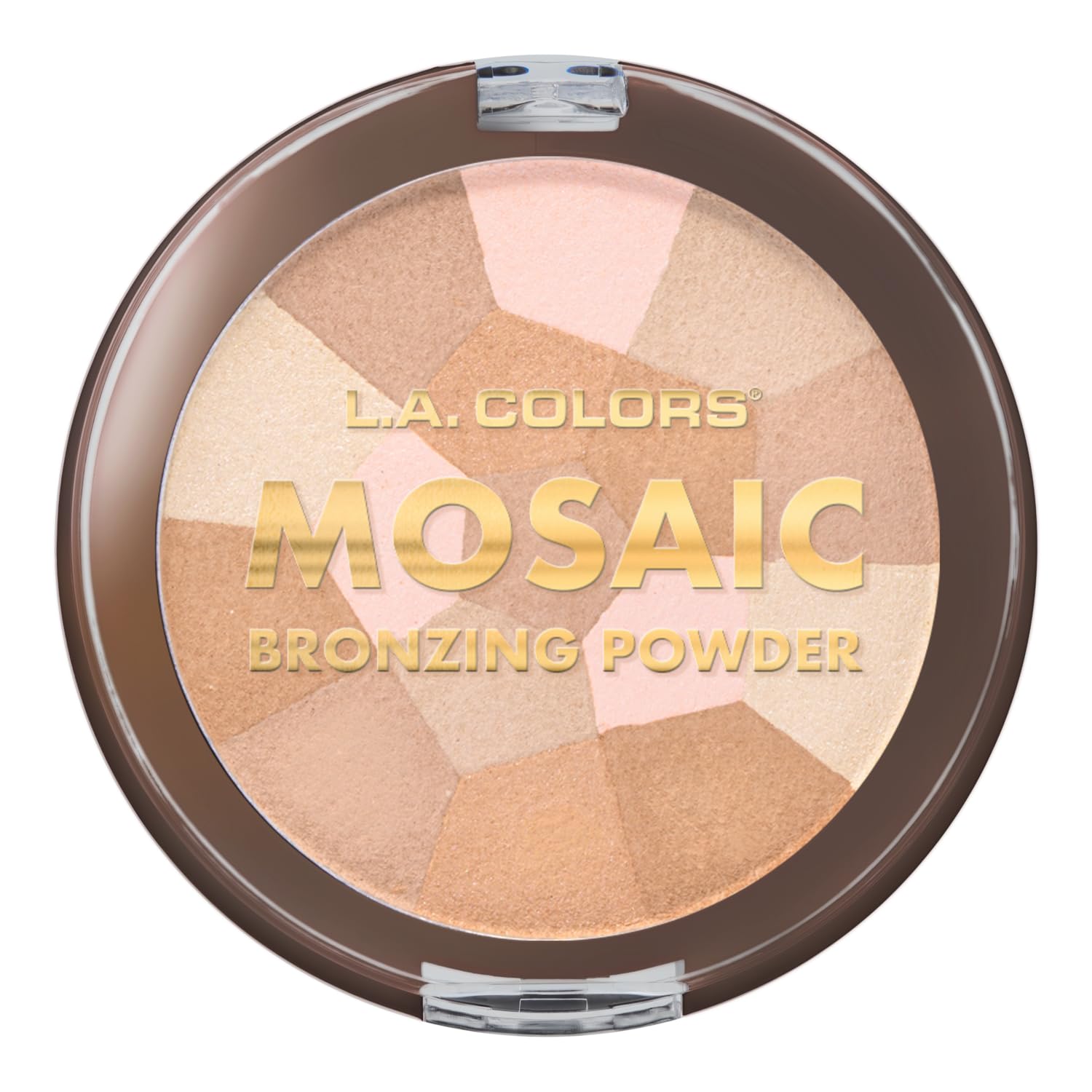 L.A. COLORS HD Mosaic Bronzer, Sun-Kissed Bronze (Carded) CBMP270N