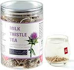 50 Sacs à thé à la fleur de pois séchés bleu violet Thai Herbal Tea Bleu Purple Pea Tea, sans caféine, sans gluten, sans OGM Idéal pour la cuisine, le thé glacé, les refroidisseurs, les cocktails et les queues de poule