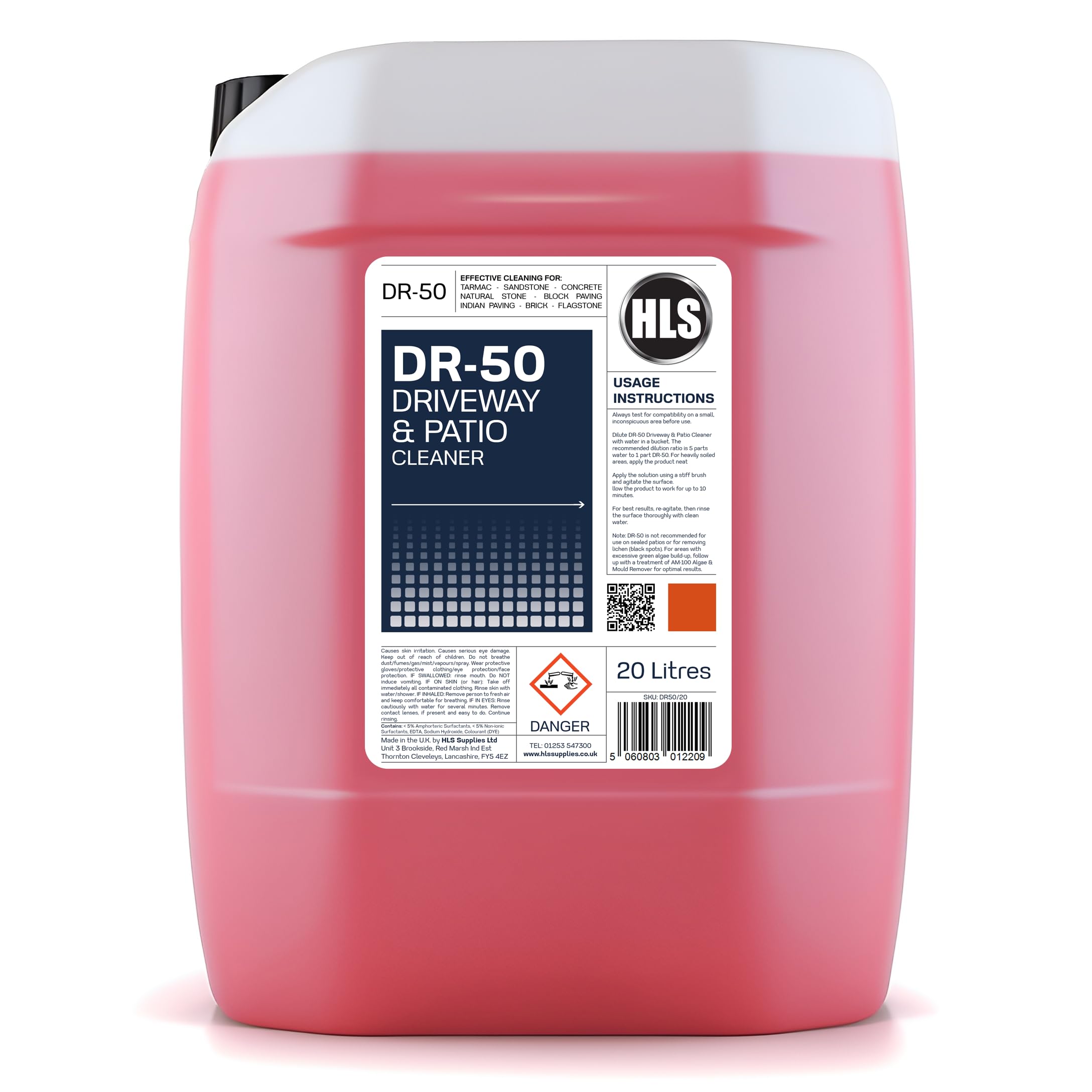 DR-50 Driveway & Patio Cleaner 20L