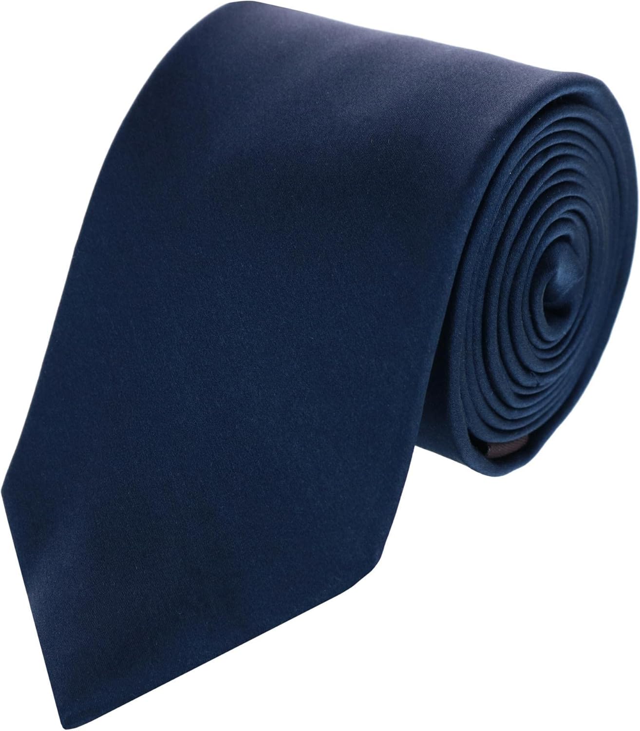 Trafalgar Men's Sutton Big & Tall Solid Color Silk Necktie