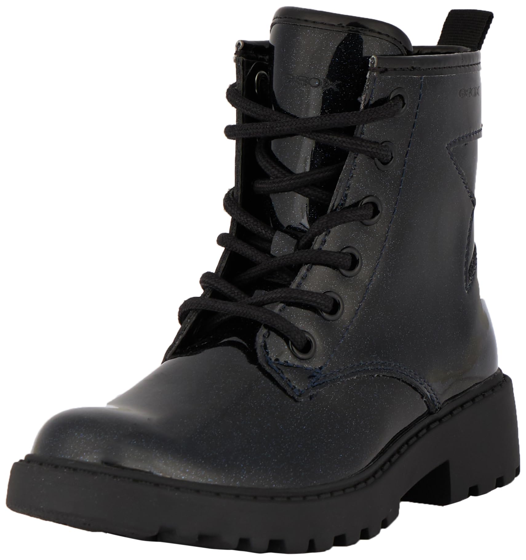 Geox Boy's J Casey Girl Ankle Boot, Dk Navy, 12.5 UK Child