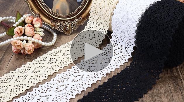 トップス Nana ribbon crochet set Black Nana ribbon crochet set