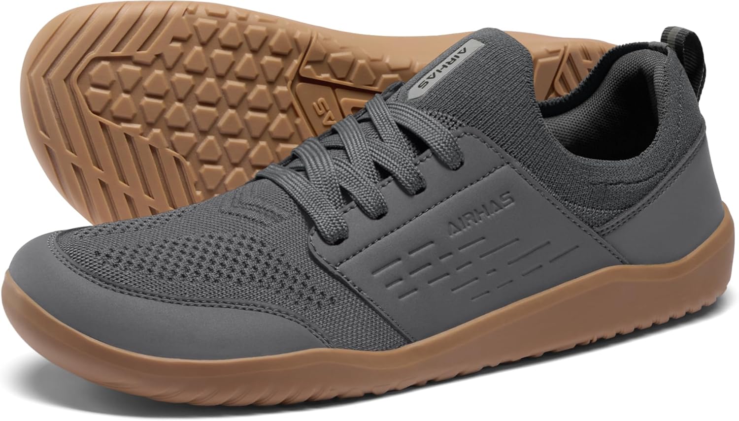 Mens Barefoot Shoes with Wide Toe Box Gym Workout Sneakers for Men Zero Drop Cross ...