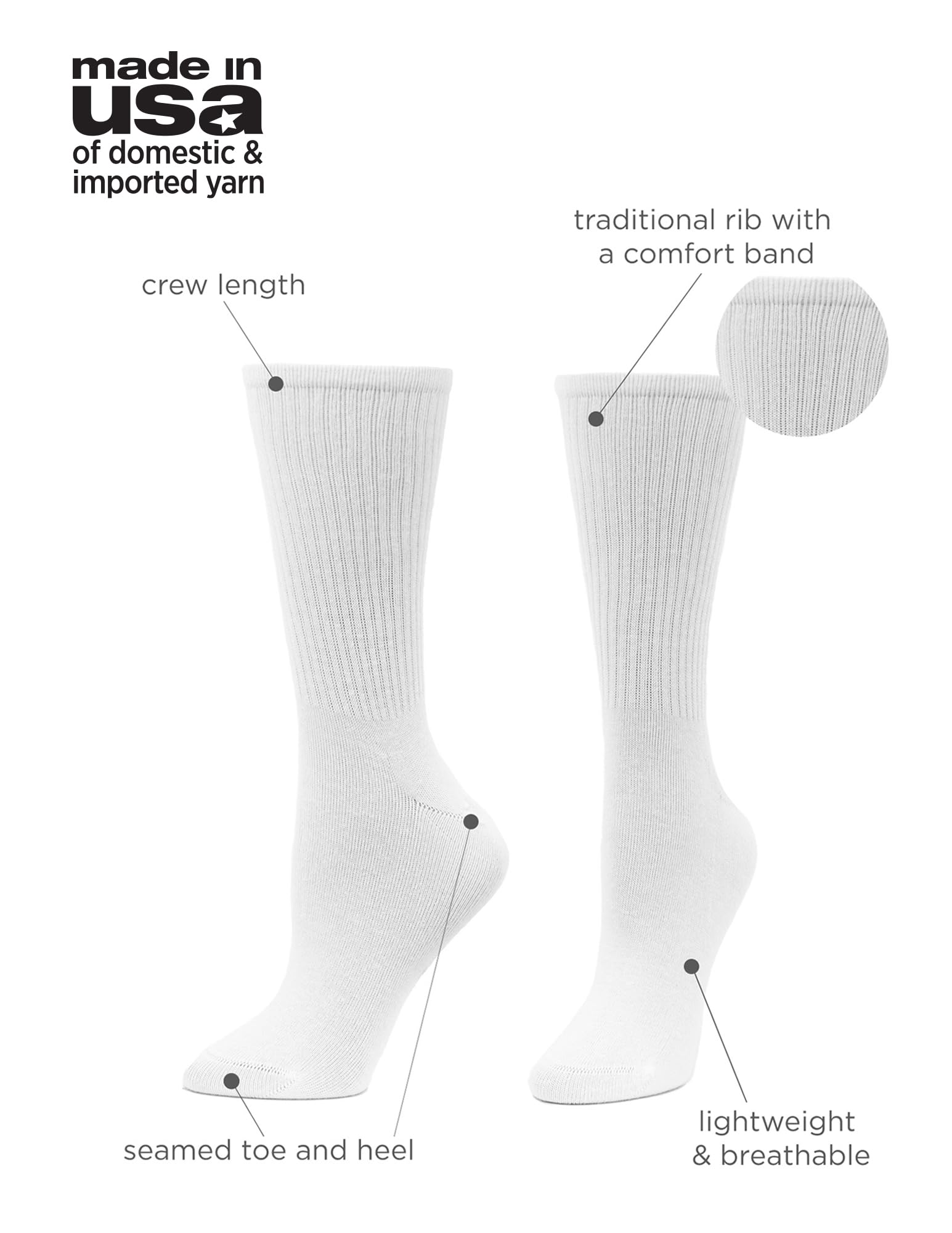 HUE Chaussette (Lot de 3) Femme
