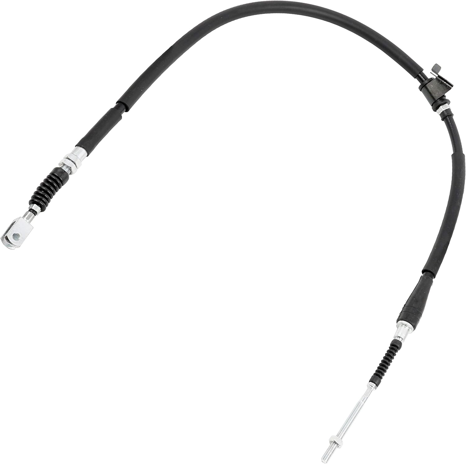 Caltric Rear Brake Cable Compatible with Suzuki Kingquad 500 LT-A500X LTA500X 2009-2020 / Kingquad 750 LT-A750X LTA750X 2008-2020
