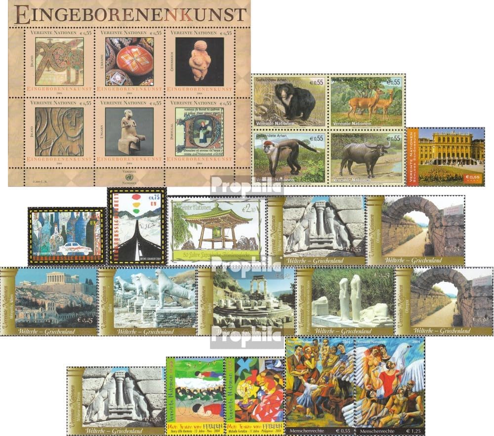 UN - Vienna 406-431 (Complete.Issue.) Volume 2004 completeett unmounted Mint/Never hinged ** MNH 2004 Indigenous Art, Animals U.A. (Stamps for Collectors)