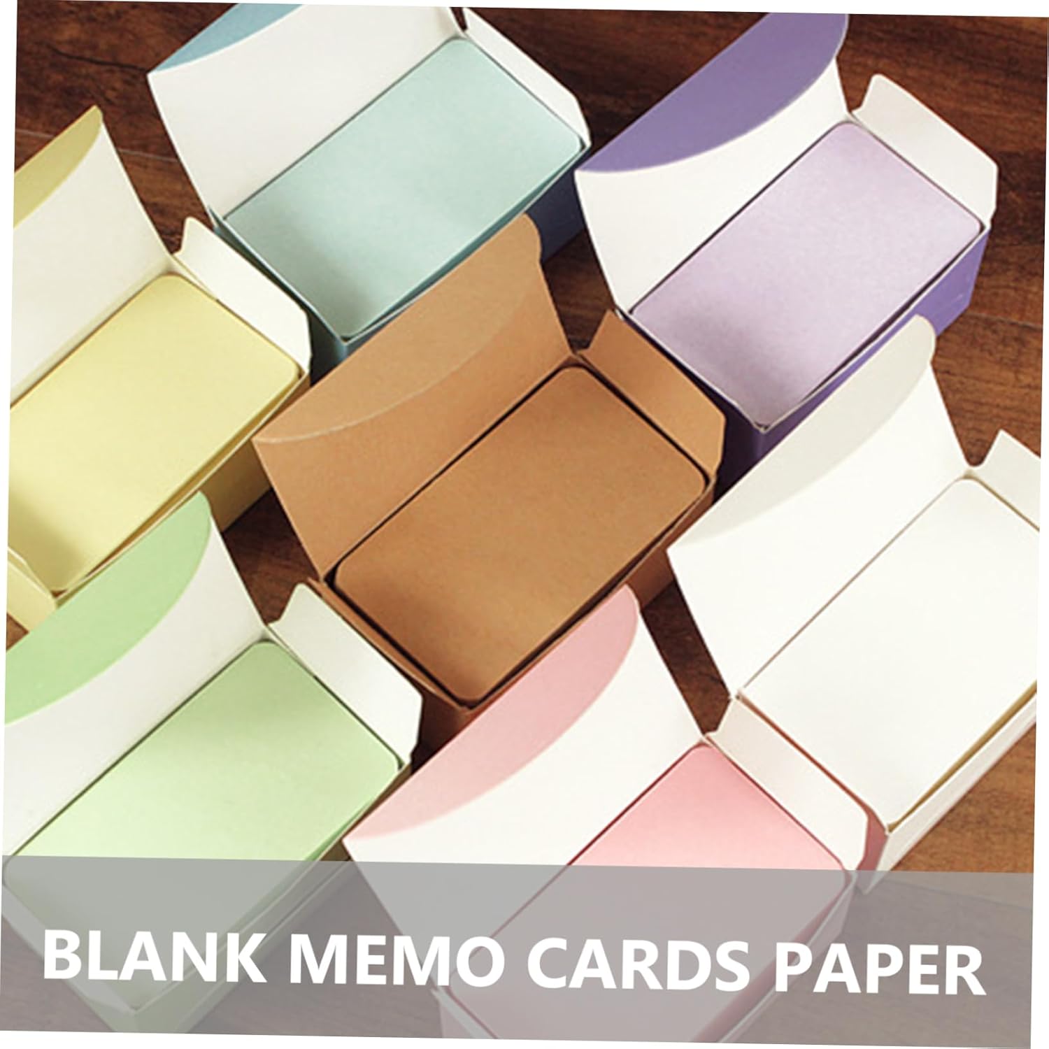 500pcs Paper Word Cards Diy Note Cards for Studying Graffiti Corners Multi-function Message Supplies