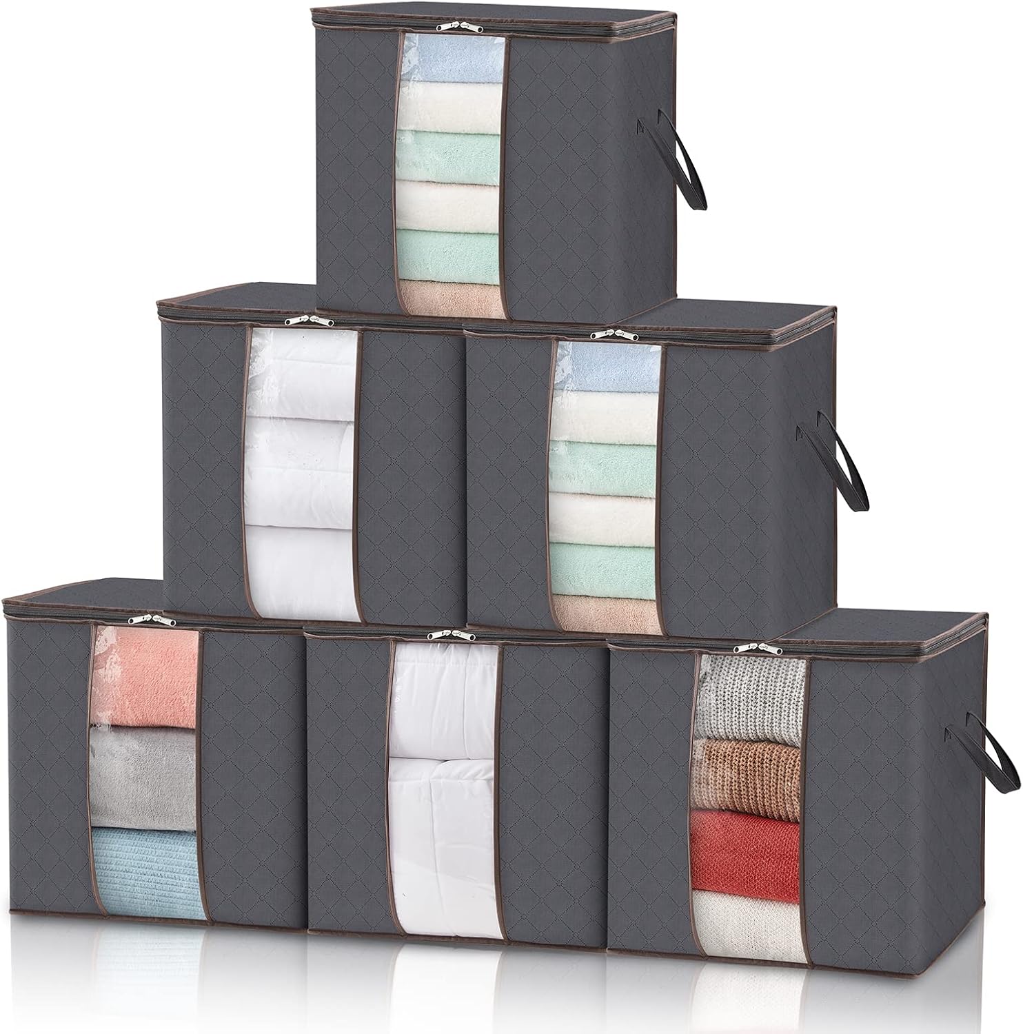 Aufbewahrungsbox Mit Deckel - Faltbare Umzugskartons Für Kleidung & Bettwäsche