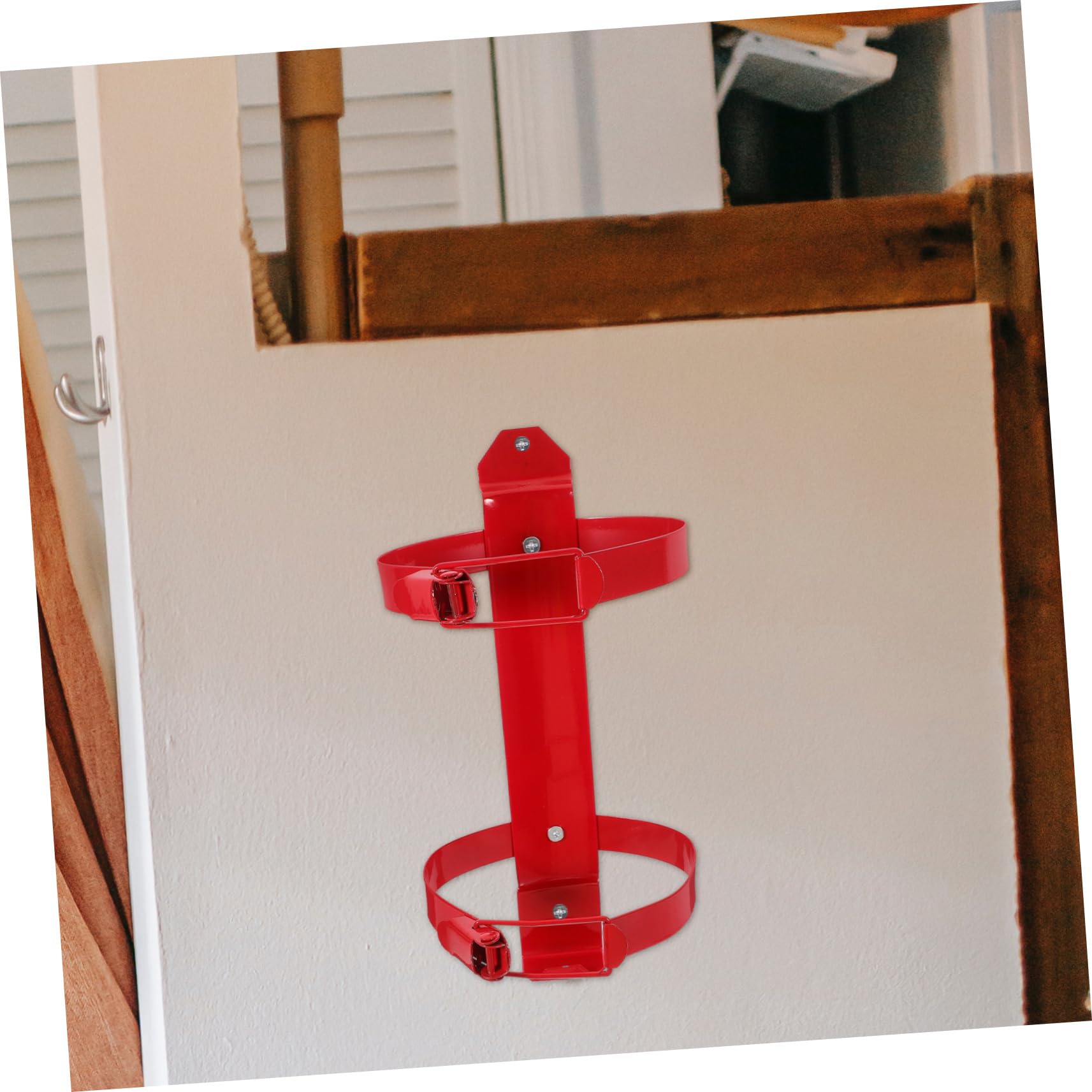 Angoily Support Mural réglable pour extincteur, 2 kg, pour Voiture, Bureau, entrepôt, Montage Peu encombrant, avec d'extincteur