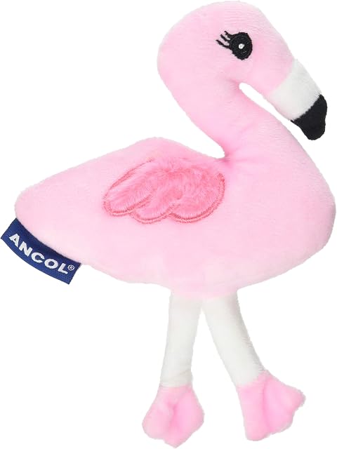 Ancol Small Bite Puppy Toy Flamingo