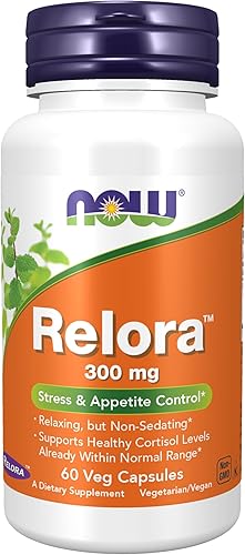 Now Foods, Relora, cápsulas para el control del apetito, 0,01 oz, 7.33739E+11, 60, 1, 1