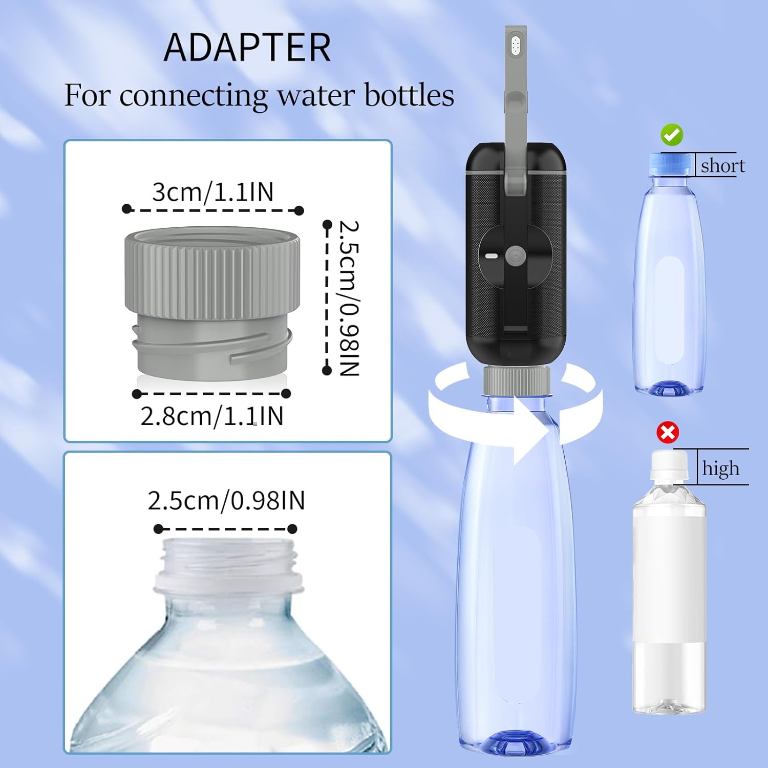 Portable Electric Travel Bidet