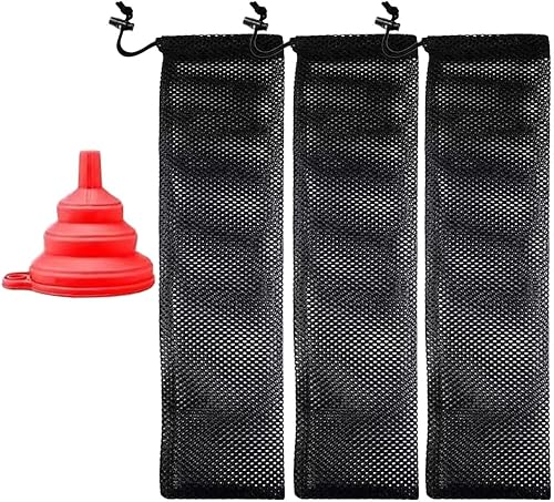 Yardwe Alimentador de pinzones de 3 piezas, calcetines de cardo, alimentador de pájaros instantáneo, bolsas de malla colgantes, contenedor de comida