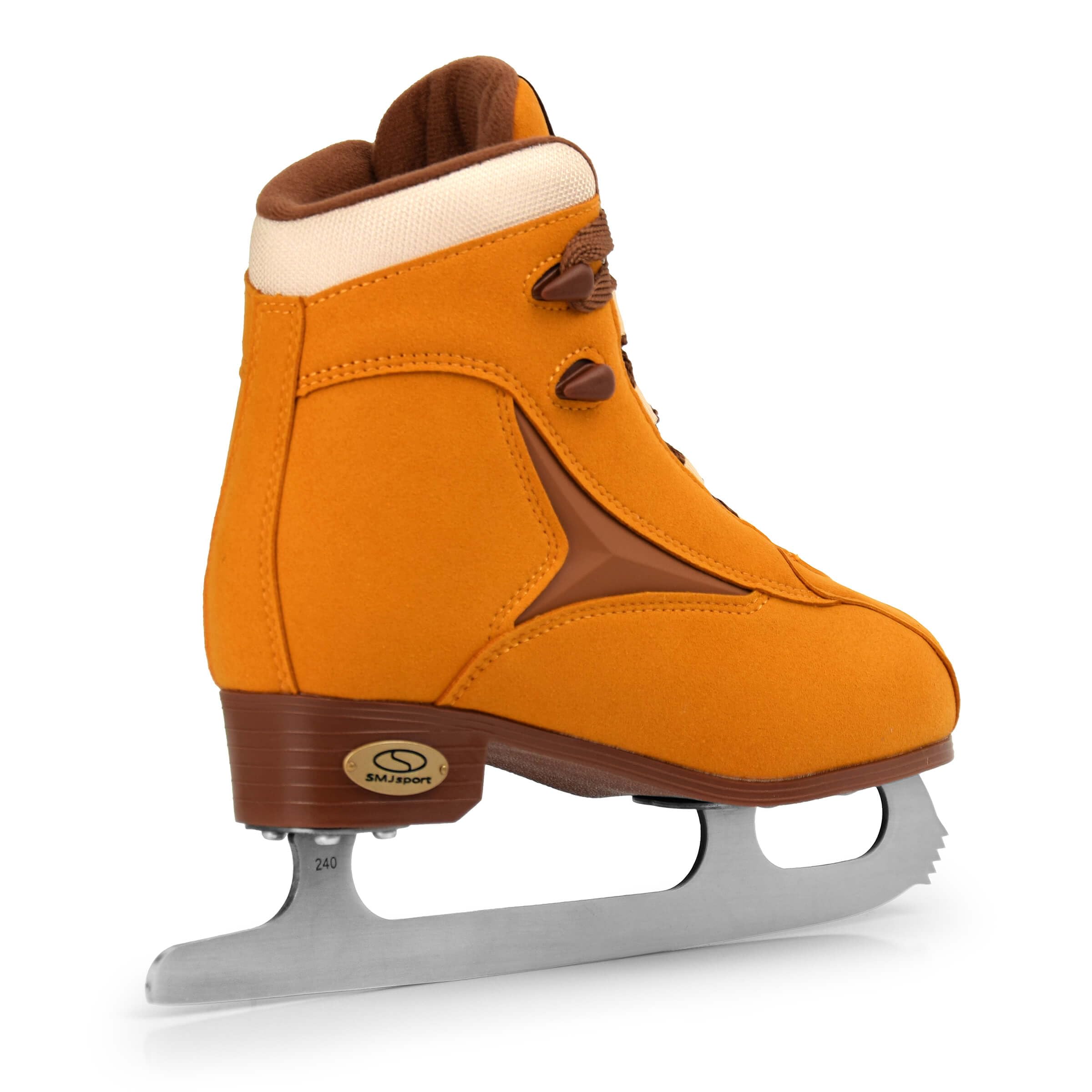 SMJ Arctica Pattini da ghiaccio da donna Pattinaggio artistico Classici Pattinaggio su ghiaccio Suede Marrone | Taglie: 37, 38, 39, 40, 41