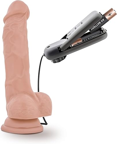 Miniatura 4 de Blush Novelties Dr. Skin - Consolador vibrador realista de 7.5 pulgadas con ventosa, juguete sexual para mujeres, juguete sexual para adultos,