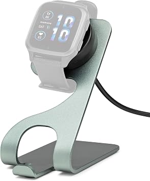 Focus Camera Portable Charger Stand and USB Charging Cable for Garmin Smartwatches