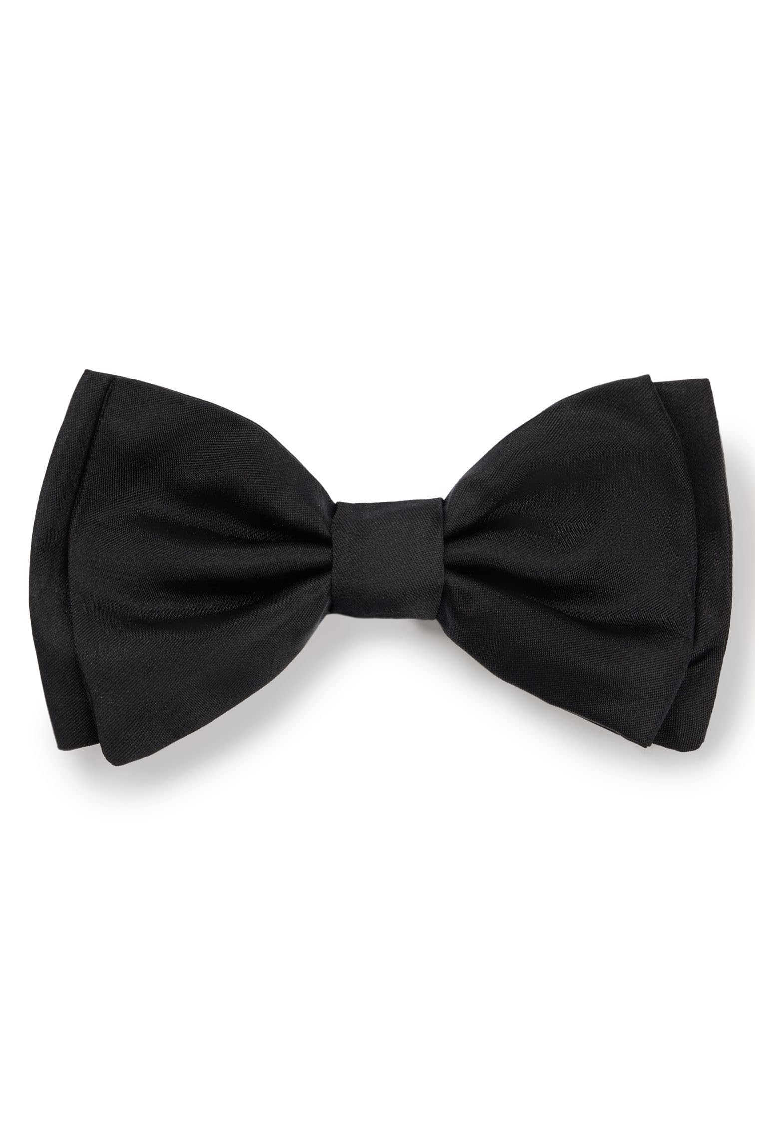 BOSS Mens H-BOW TIE Italian-made bow tie in silk jacquard