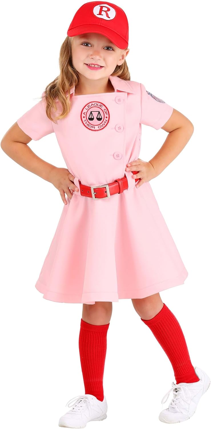 Fun Costumes League of Their Own Toddler Dottie Luxury Costume For Girls