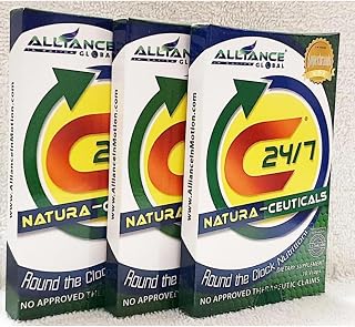 C24/7 Natura- Ceutical 3 Boxes Dietary Food Supplement of 10 Tablets Pack (30 Tablets)