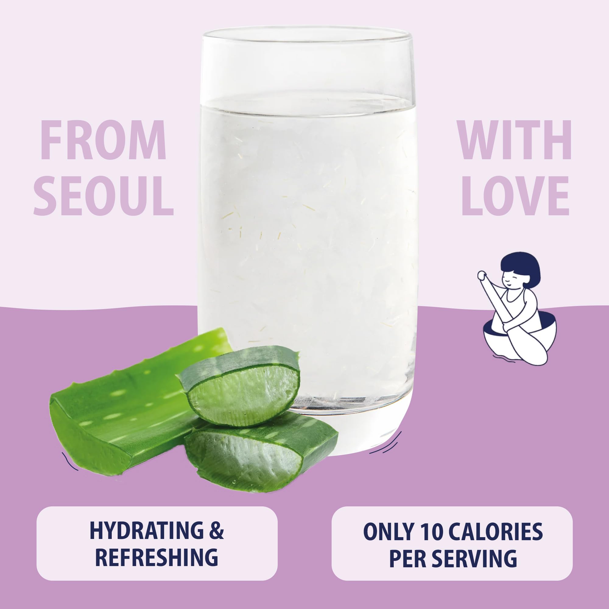 Kelly Loves Aloe Vera - Original Flavour - Sugar-Free Drink with Real Aloe  Vera Pieces - 500ml x 20 : Amazon.co.uk: Grocery