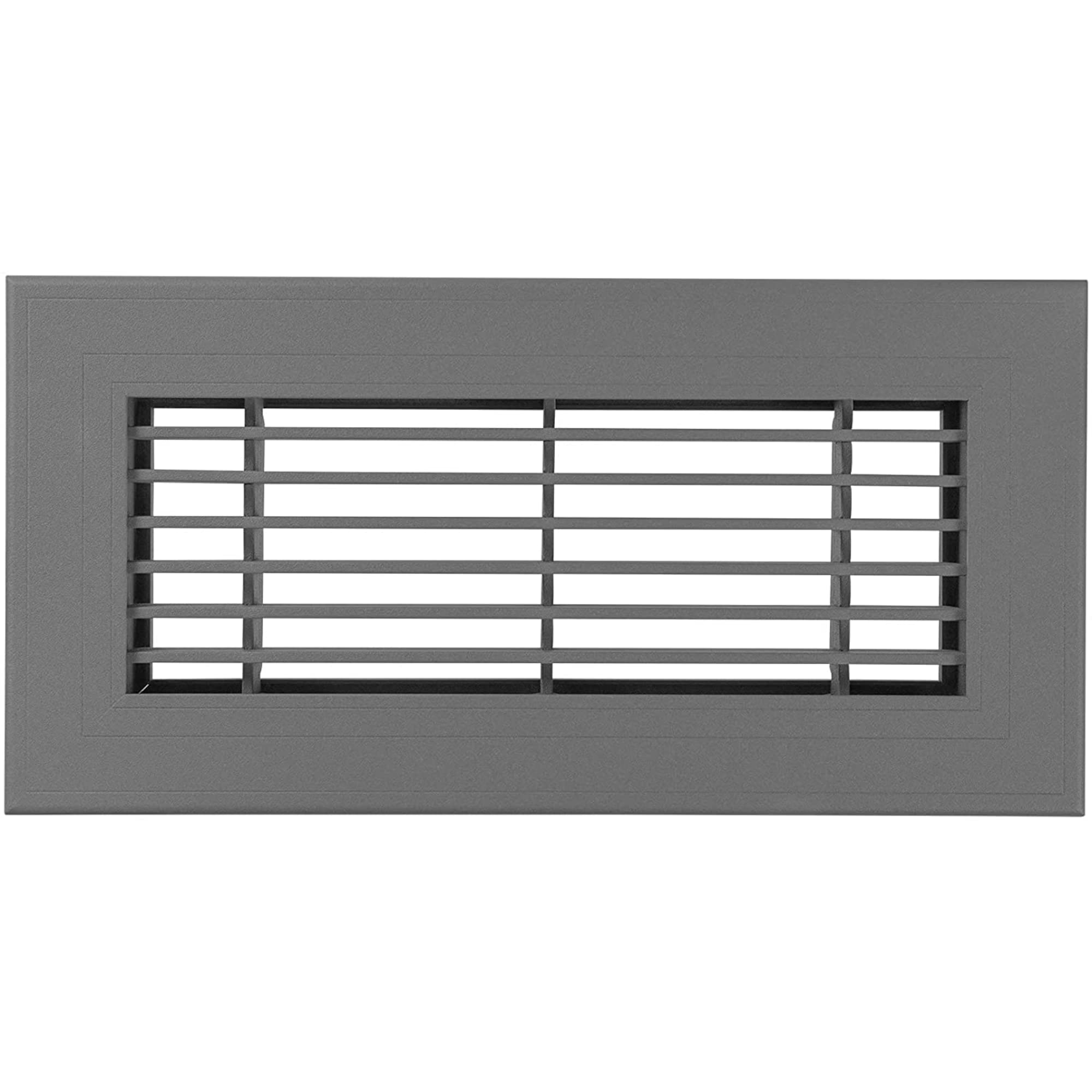 Shoemaker ManufacturingStorm Gray, 4x10, Premium Modern Aluminum Floor Grille, Heavy Duty Floor Grille