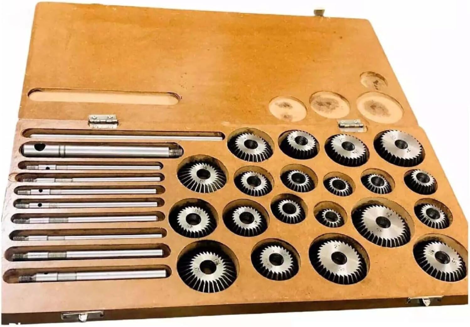 Valve Seat and Face Cutter Set for Automotive Industries, 20 Pieces