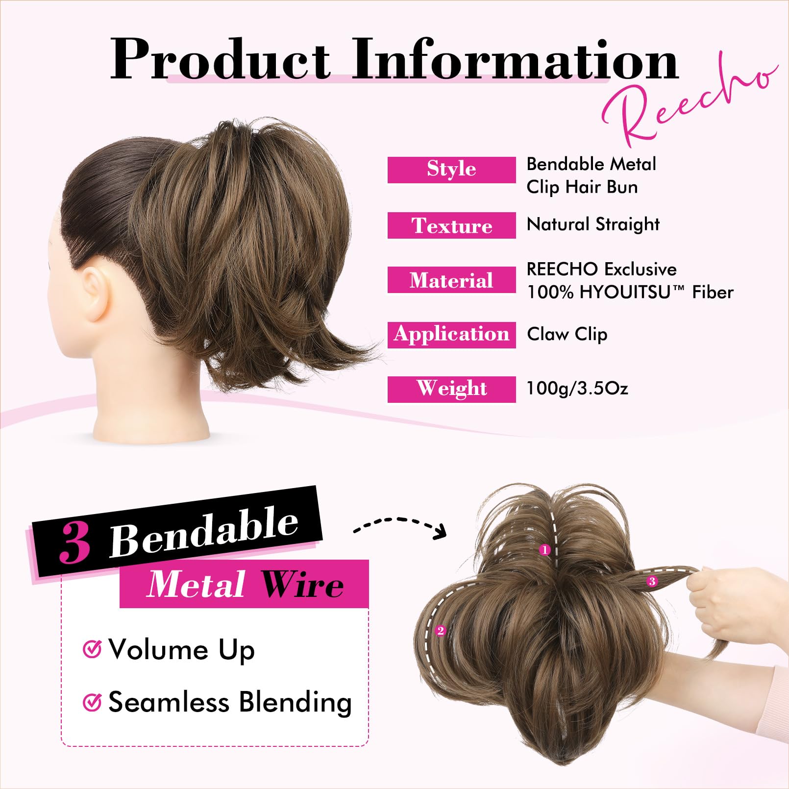 REECHO Hair Bun - Image 2