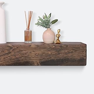 28 Fireplace Wall Ideas To Add Instant Warmth And Charm 20 Fireplace Mantel, Rustic, Shelf, Floating Mantle, Real Wood, Beam, URBAN...