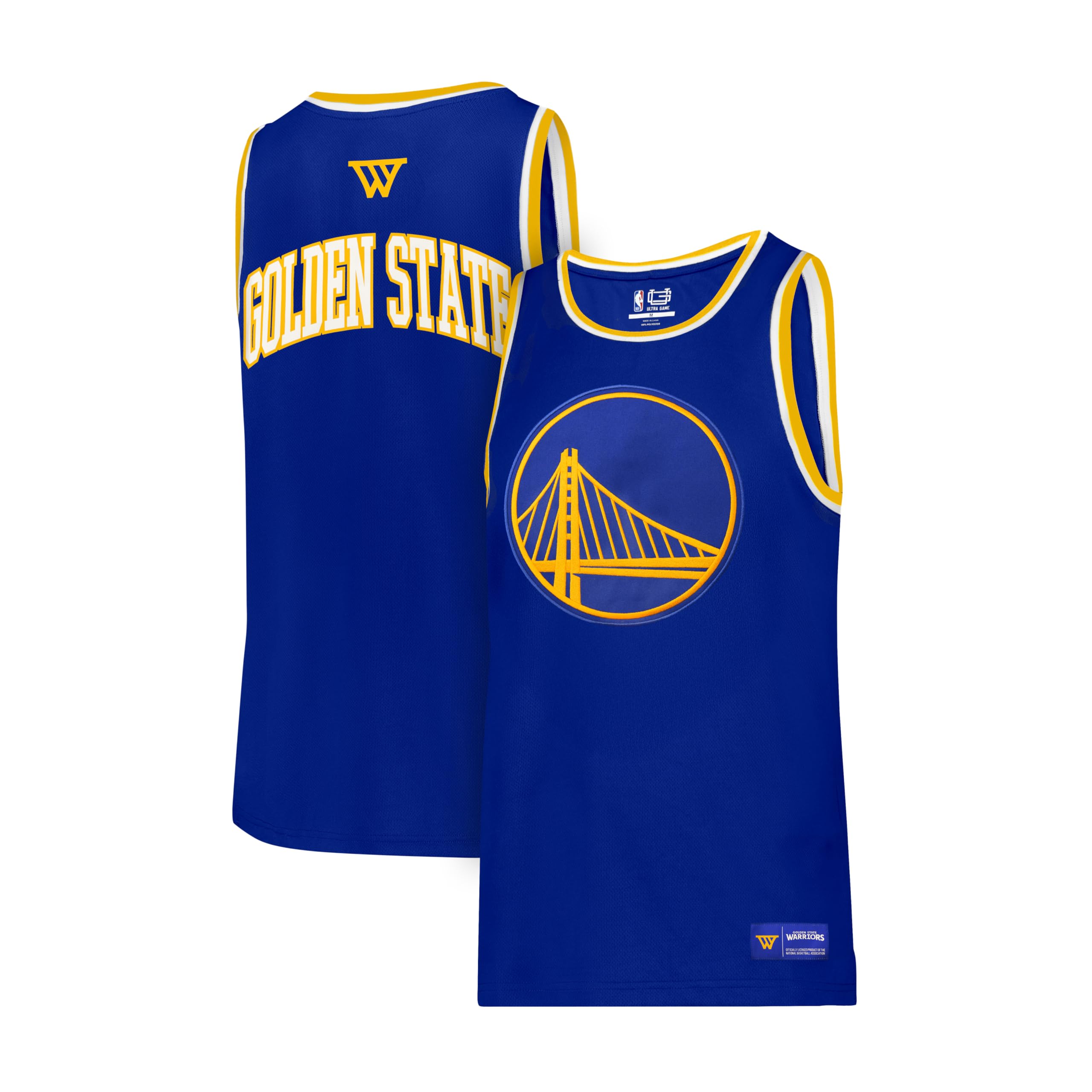 Ultra Game Men's NBA Official Super Soft Jersey Tank Top Muscle T-Shirt