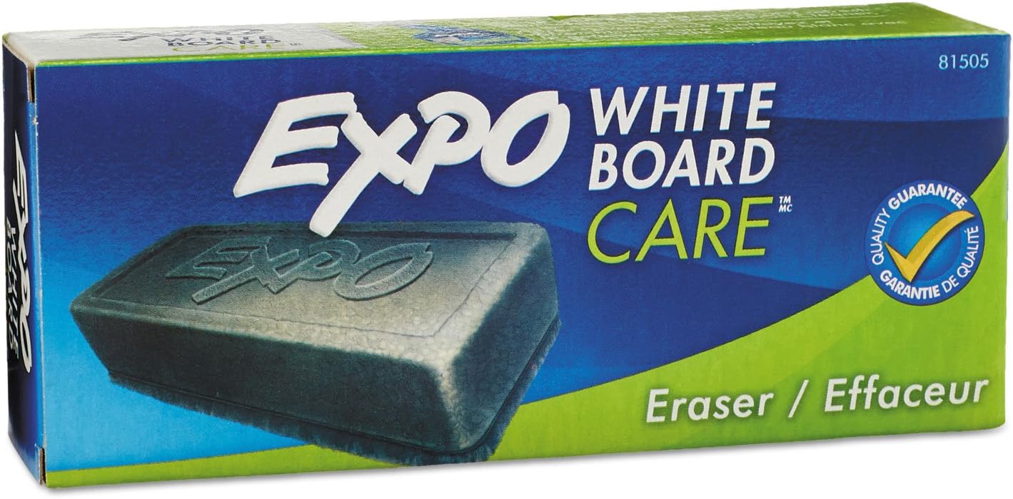 Expo SAN81505 EXPO Dry Erase Eraser, 2 Packs Amazon.co.uk