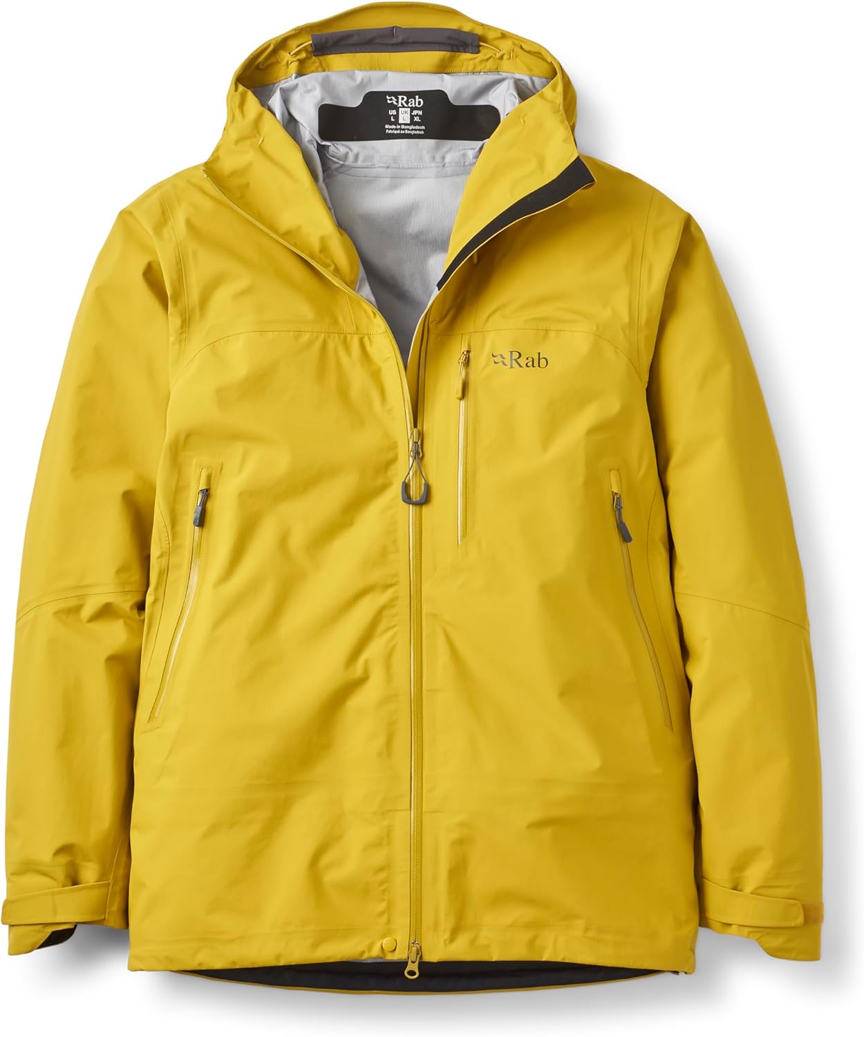 Rab Men's Firewall Mountain Jacket - Lightweight Waterproof Hooded Coat for Climbing & Hiking