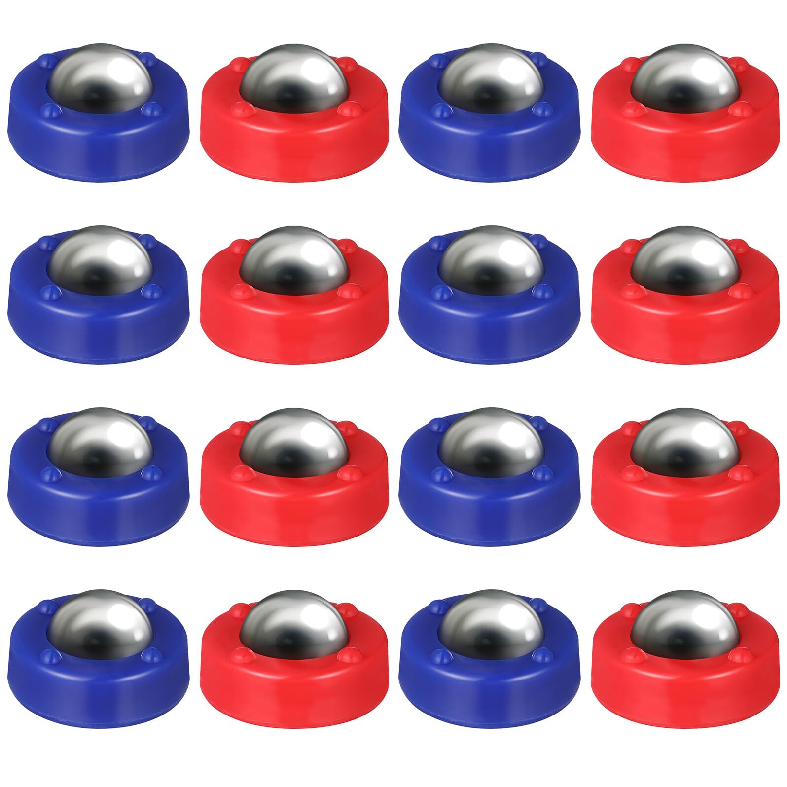 Alasum Set da 16 Palline Rotolanti per Giochi da Tavolo Shuffleboard, Leggere e Facili da Riporre, come Decorazioni Scuola per Bambini
