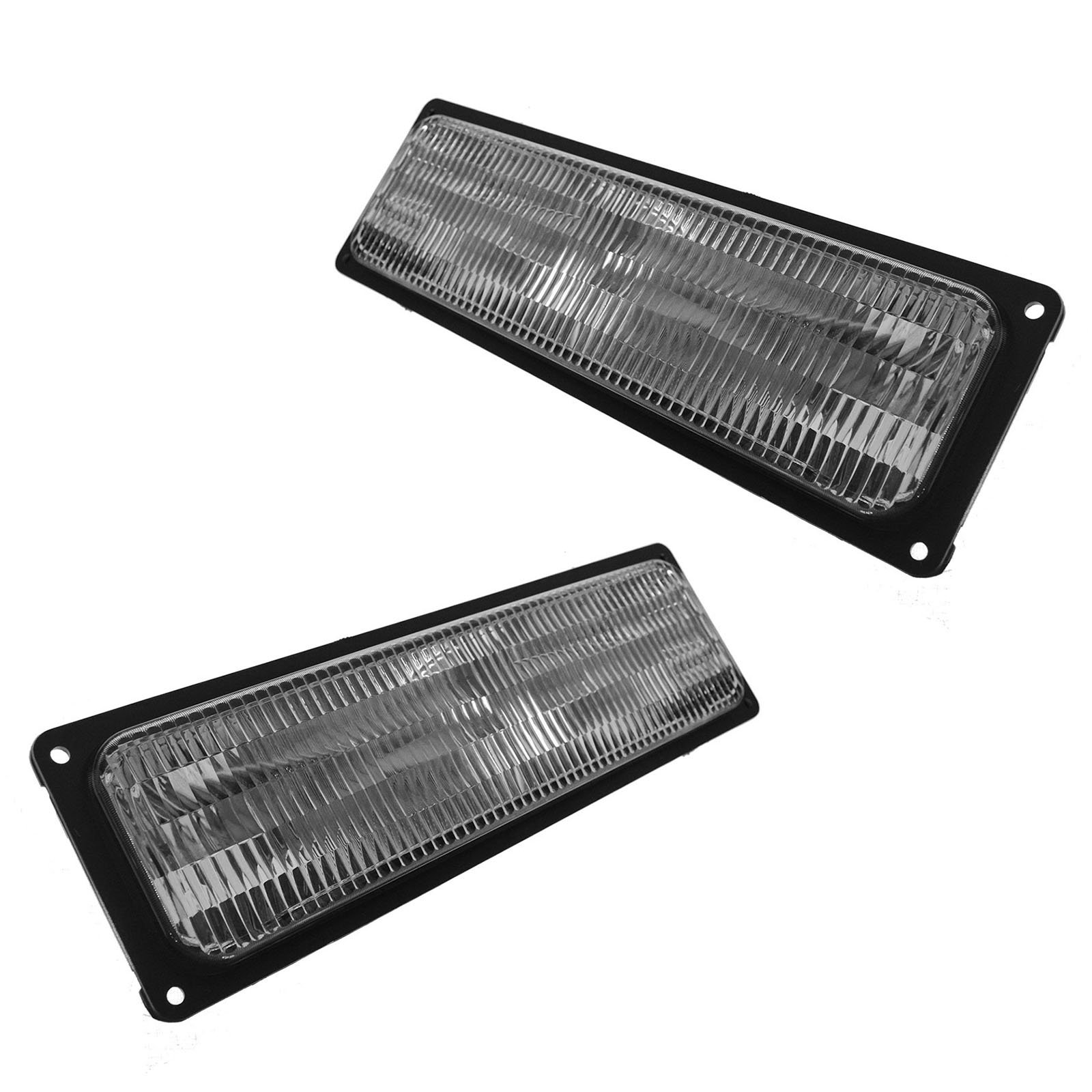 Corner Parking Turn Signal Light Lamp Left & Right Pair Set for Chevy GMC Truck