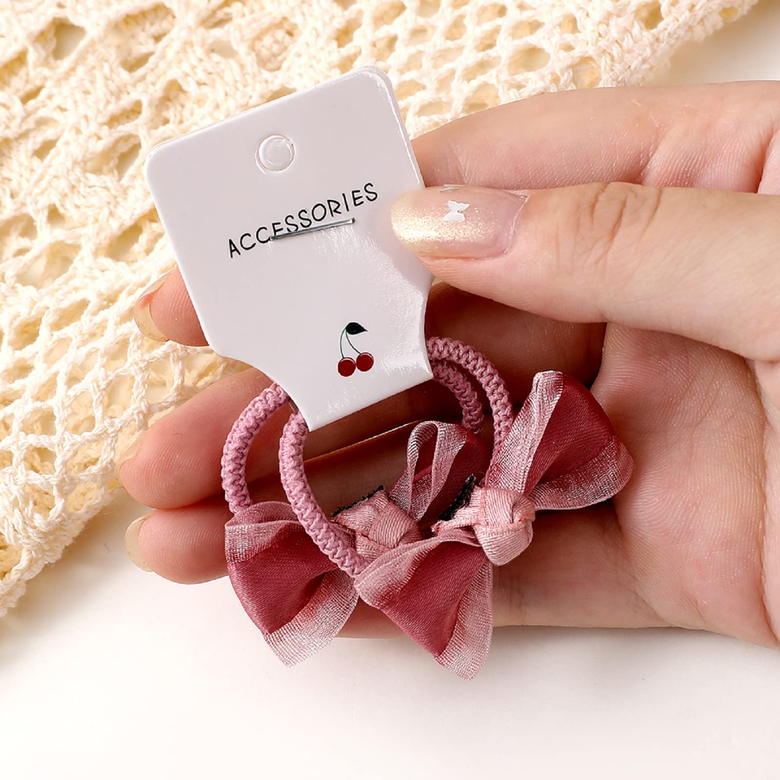 Hair Ties Baby Girl Hand Accessories 30 Pcs(15 Pairs) Baby Girl