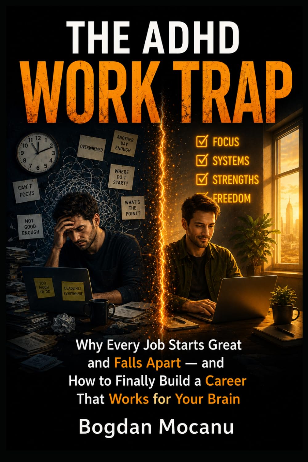 The ADHD Work Trap: Why Every Job Starts Great and Falls Apart — and How to Finally Build a Career That Works for Your Brain