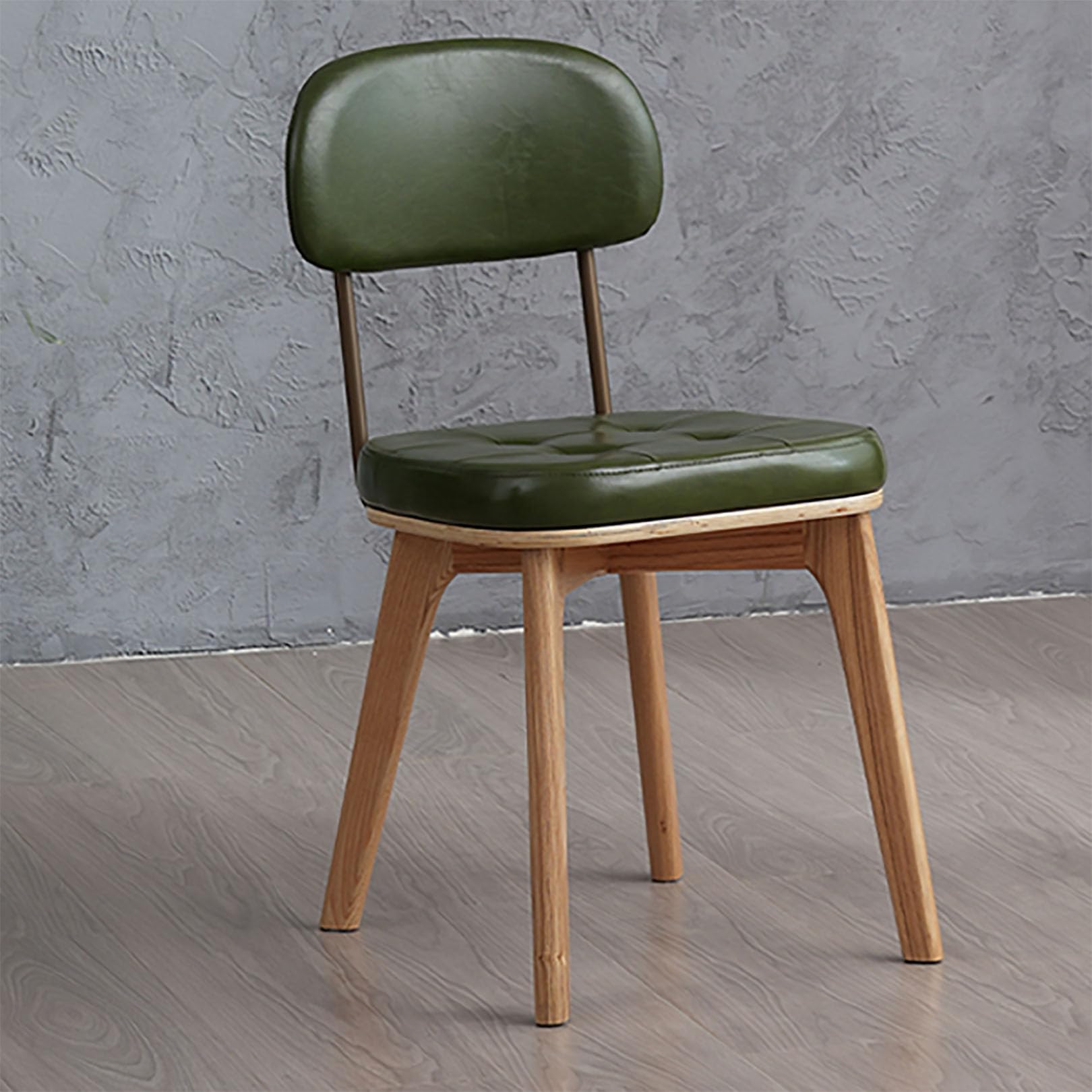 Chaises de salle à manger en cuir PU faciles à nettoyer pour la cuisine
