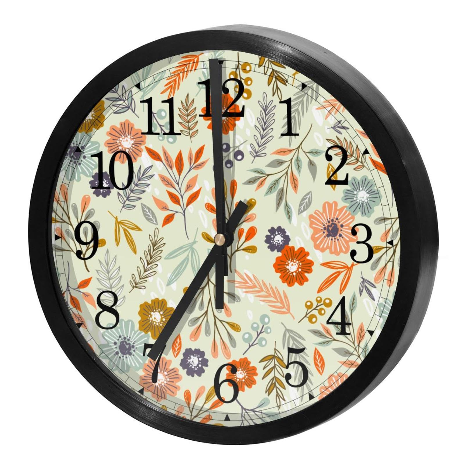 Horloge murale sans tic-tac à quartz mécanisme silencieux pour bureau