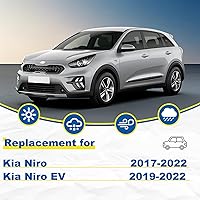 Vista 44 de Limpiaparabrisas de 24" + 20" con juegos de escobillas limpiaparabrisas traseras de 15", repuesto automotriz para Land Rover Range Rover 2017-2023