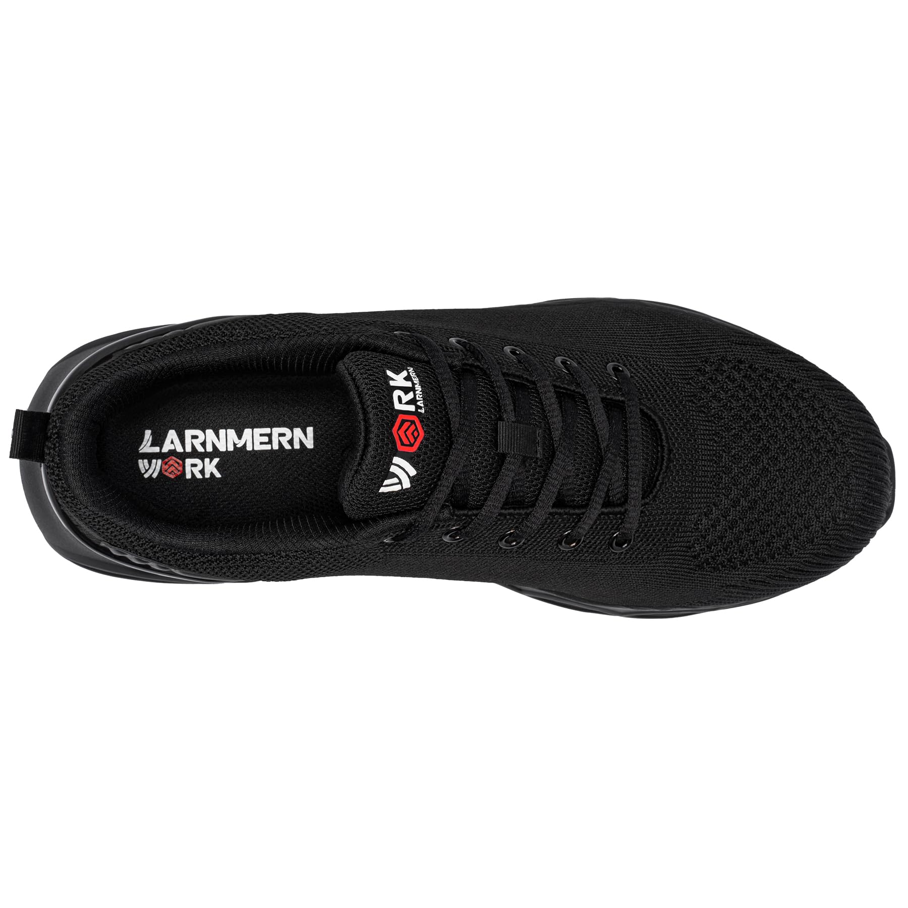 Scarpe Antinfortunistiche LARNMERN Uomo Con Punta In Acciaio - Leggere, Traspiranti, Anti Schiacciamento Per Lavoro - Foto 2