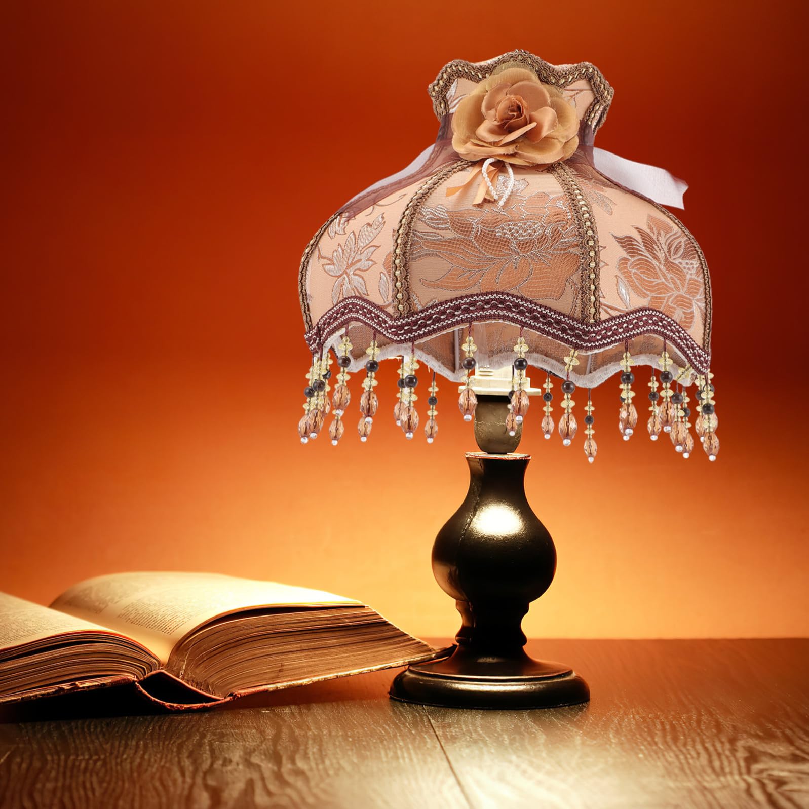 Retro Lampenschirm aus Stoff im Europäischen Stil für Tischlampen