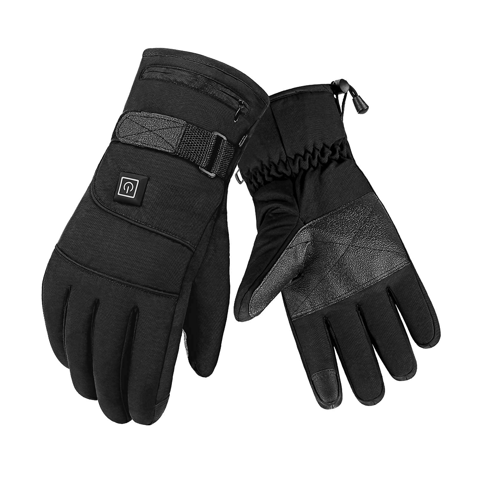 Gants chauffants 3 niveaux de température réglable pour l'hiver