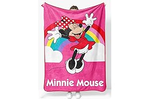 Disney Minnie Mouse Plush Throw Blanket