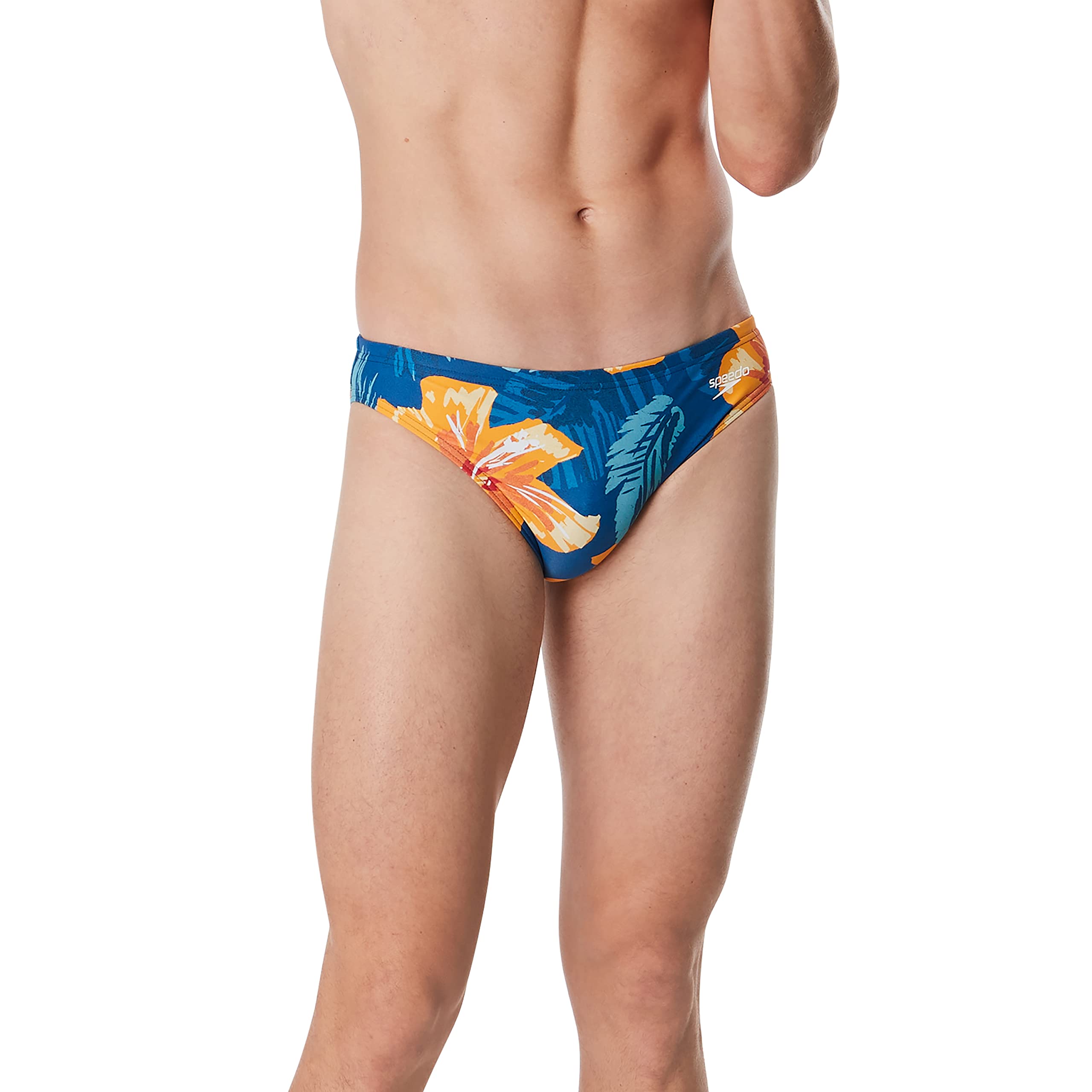 Speedo Men's Swimsuit Brief Creora Highclo Printed : Amazon.ca