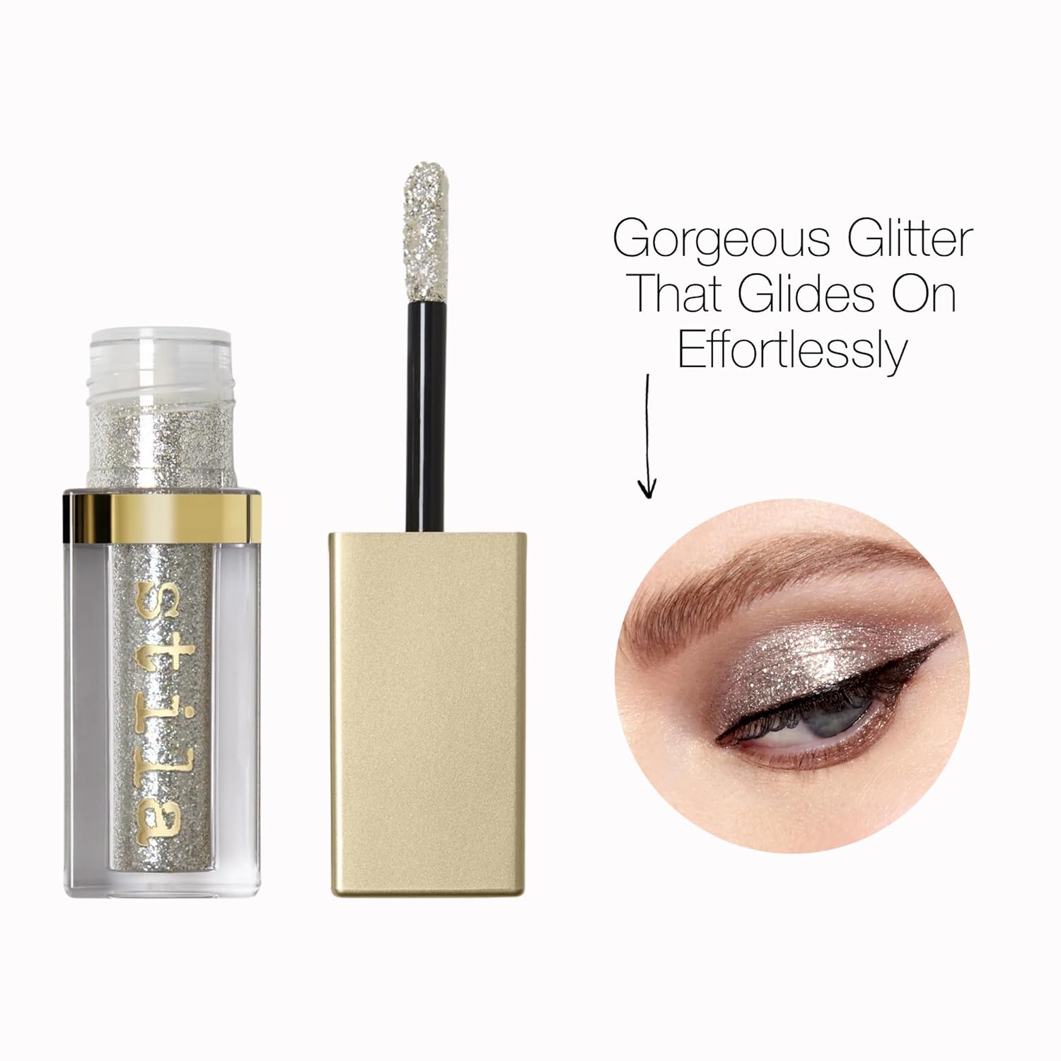 Stila Magnificent Metals Glitter And Glow Liquid Eye Shadow - Image 3