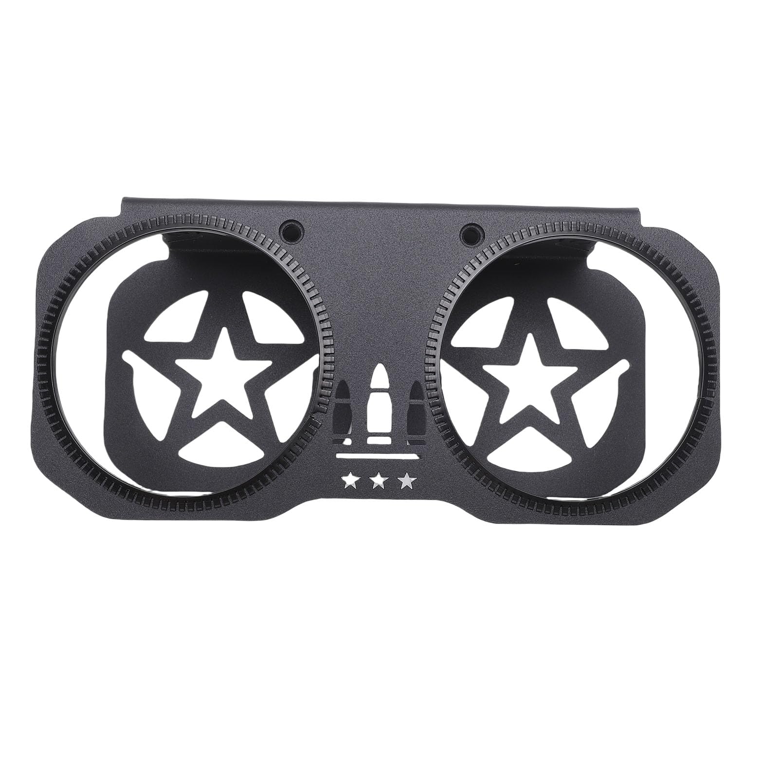 Bediffer Porte-gobelet de Barre D'appui, Remplacement Stable et Sûr pour 570 800 900 S XP 1000 pour Passager, Acier/Caoutchouc, 1 Porte-gobelet (Noire)