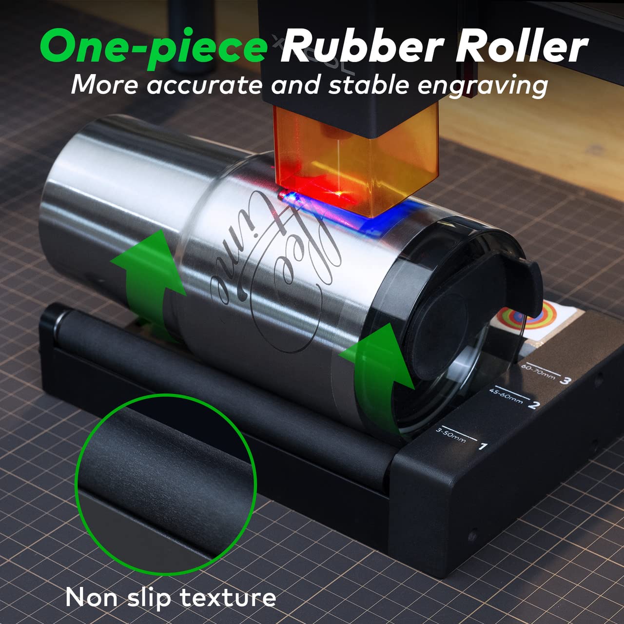 Buy Makeblock xTool D1 Rotary Attachment with Raiser for xTool D1 Laser