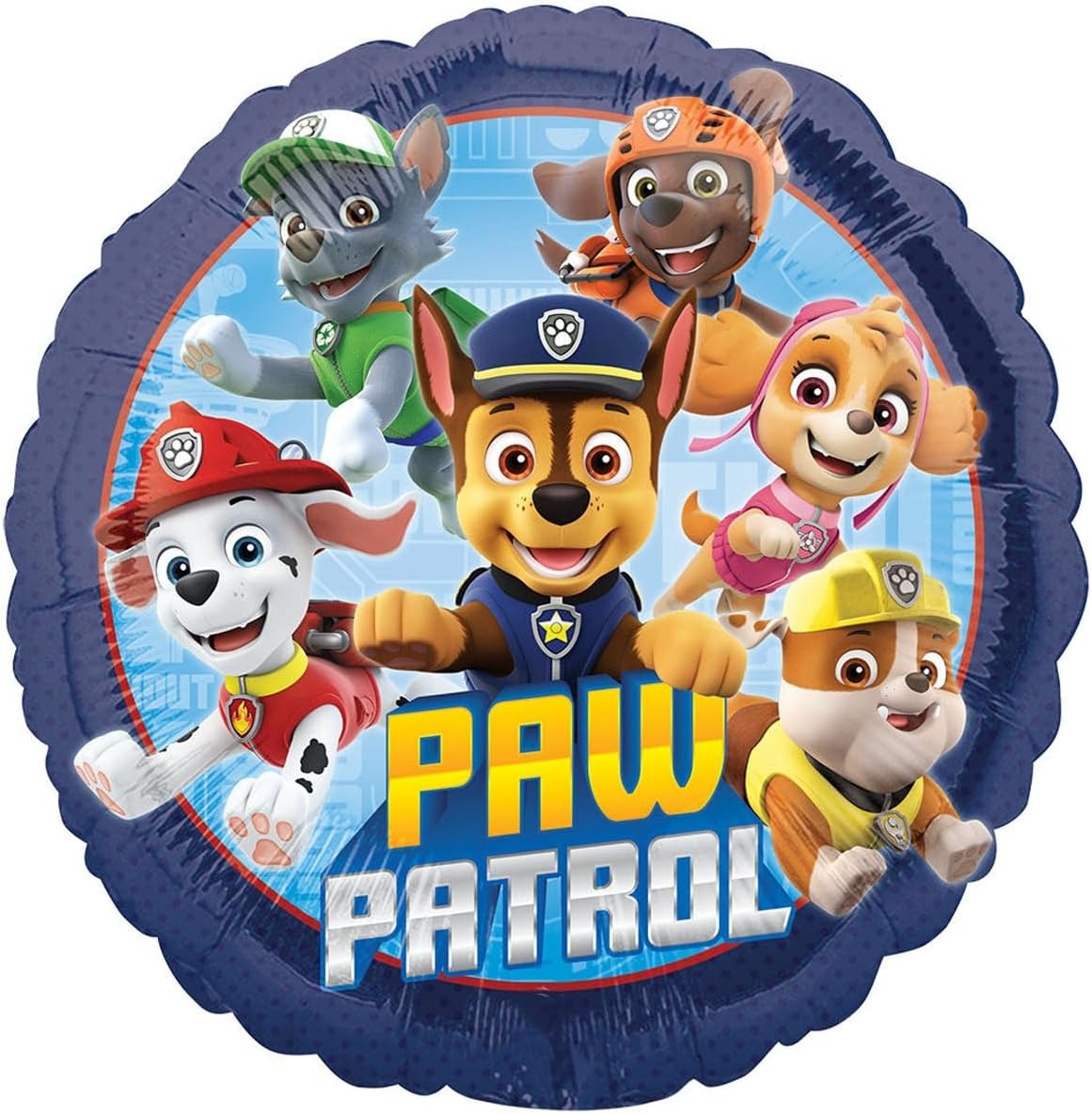 Anagram Paw Pups on Patrol 1st Birthday Party Supplies Chase 13pc Balloon Bouquet Decorations