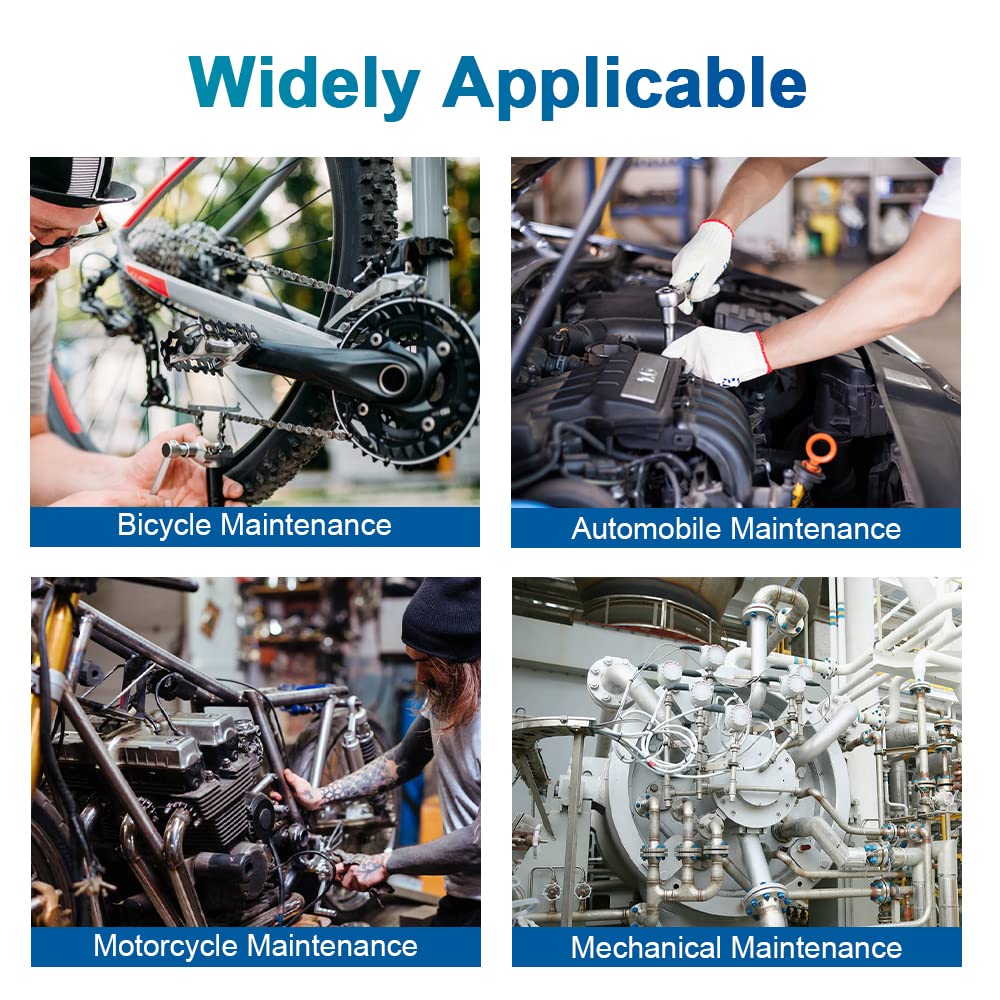 2pcs Clé, 8-22mm Double Extrémité Auto-serrante Multifonctionnel Kit D'outils à Main Clé De Réparation En Acier Allié Pour La Réparation Automobile, Le Démontage Mécanique, Le Travail (Black